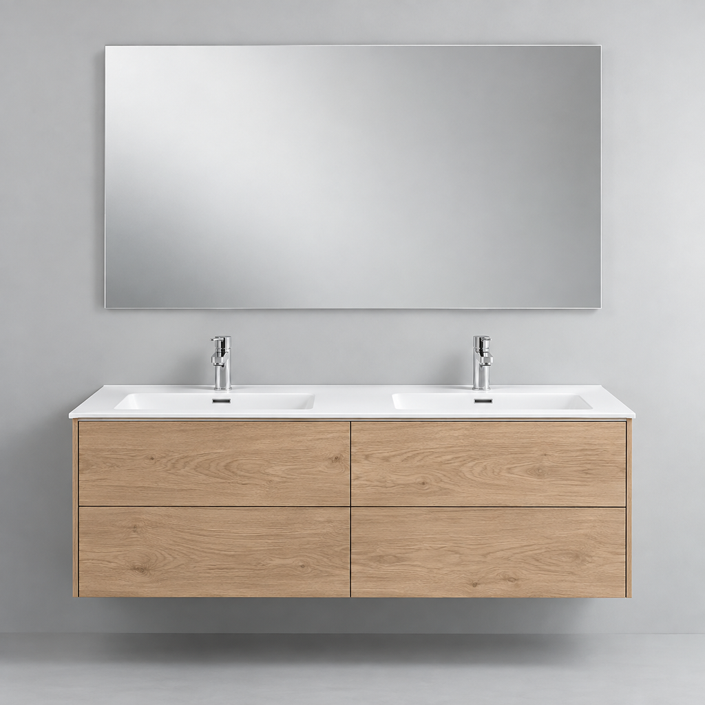 Bad-Hochschrank mit Glas – originale generierte Katalogansicht