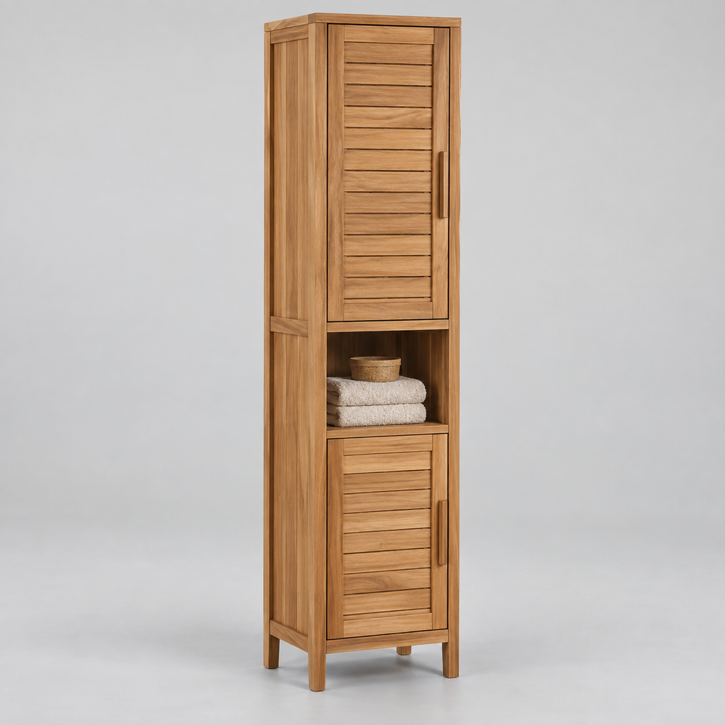 Eckschrank Bad Massivholz – originale generierte Katalogansicht
