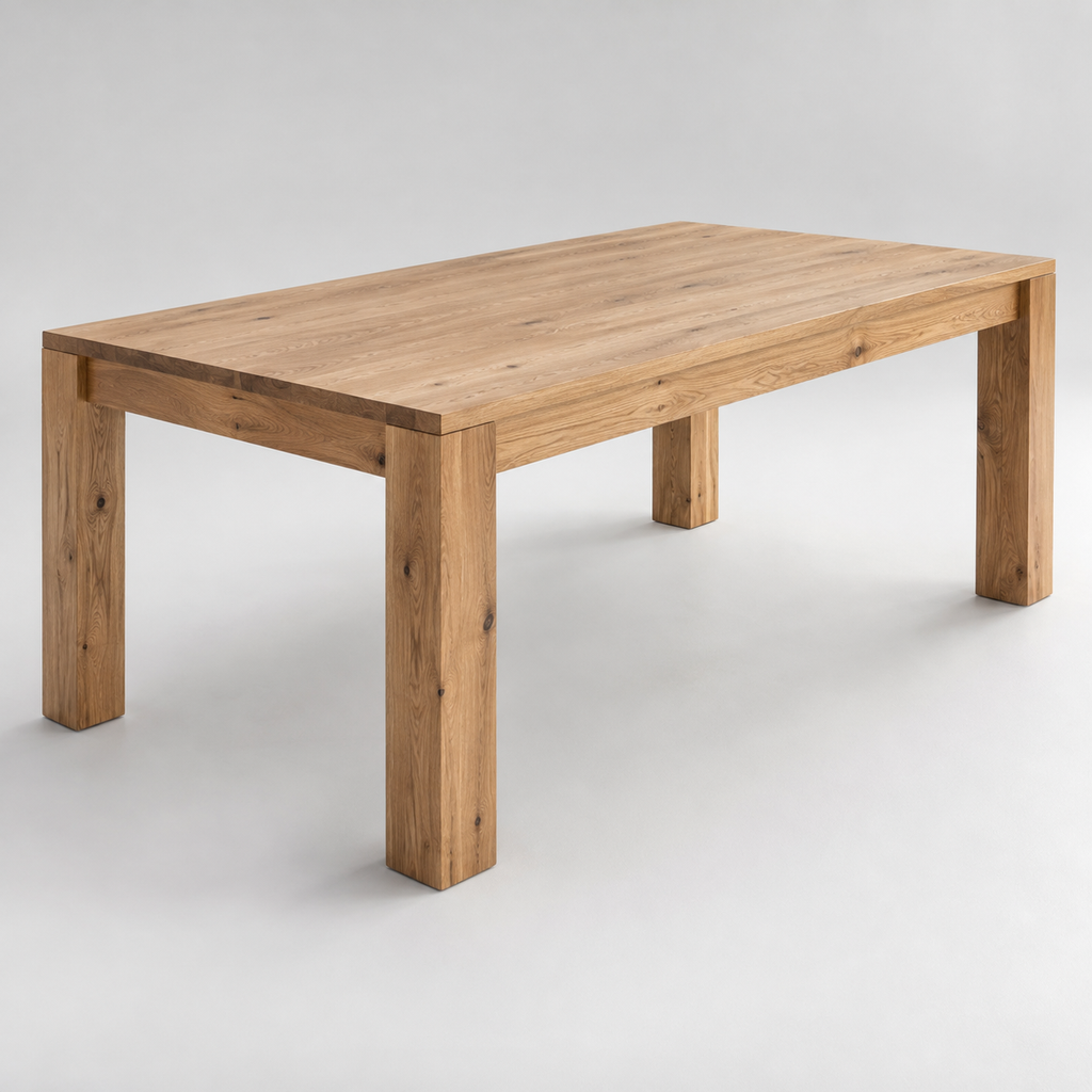 Esstisch mit Synchronauszug 200 cm – originale Detailansicht