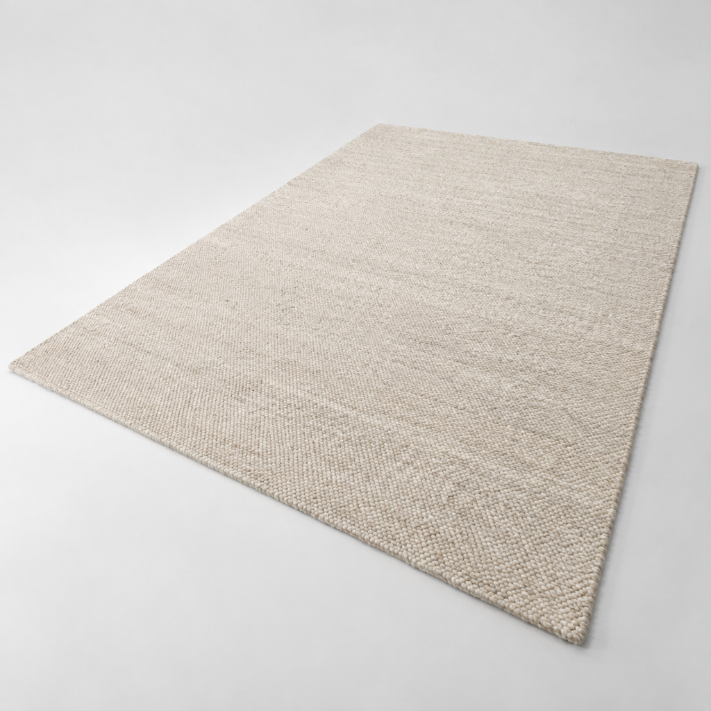 Zottel-Wollteppich 200x300 cm – originale Detailansicht