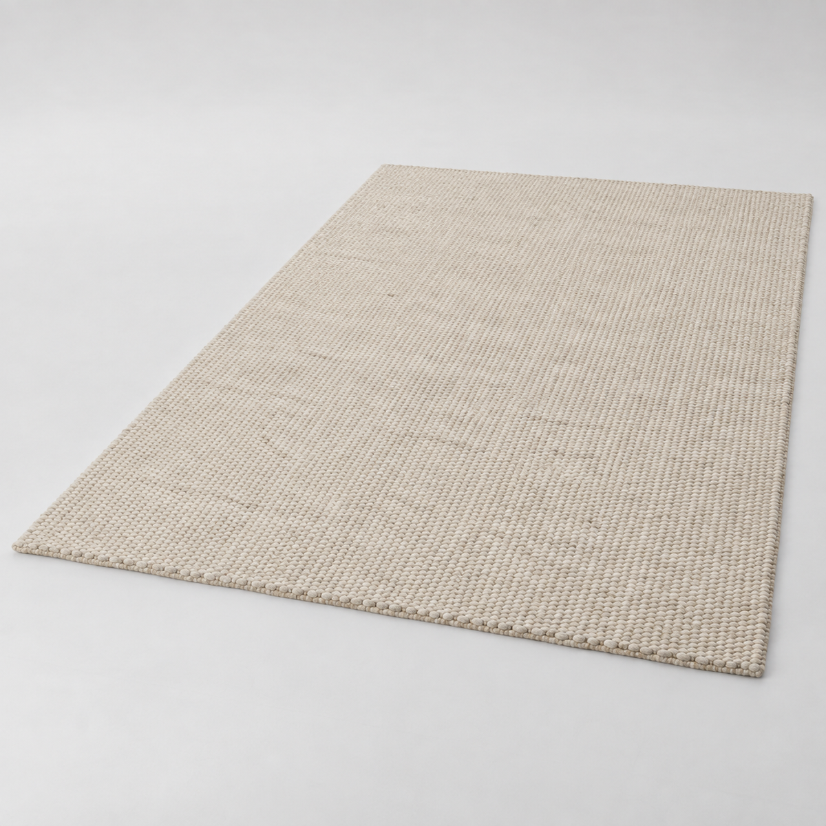 Merino-Wollteppich 200x300 cm – originale Detailansicht